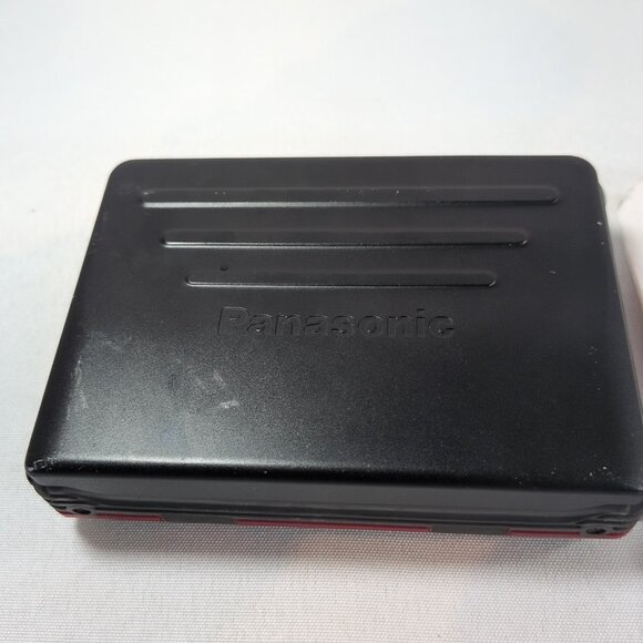Panasonic RQ-SW99V Shock Wave Metal Stereo Radio Cassette Player Red Black WORKS - Picture 6 of 16